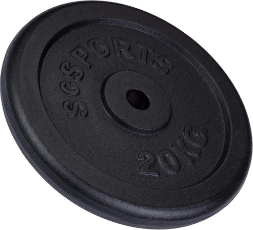 Valurautaiset levypainot 30/31 mm, 20–120 kg