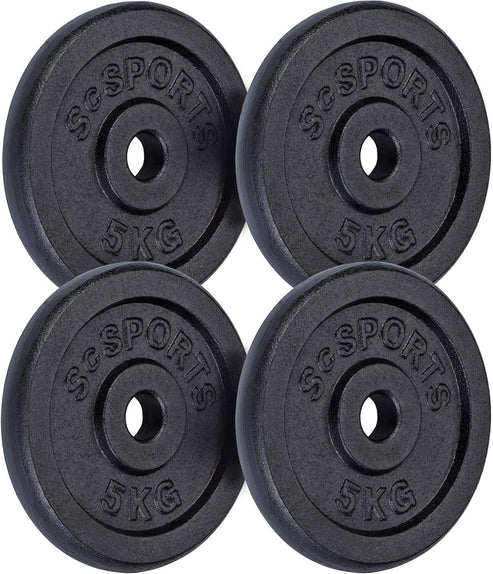 Valurautainen levypainosetti 30/31 mm 10–40 kg