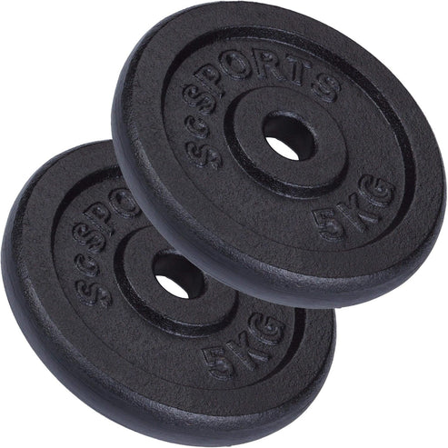 Valurautainen levypainosetti 30/31 mm 10–40 kg