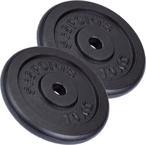 Valurautainen levypainosetti 30/31 mm, 15–60 kg