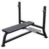 Leveä painonnostopenkki 250 kg, musta