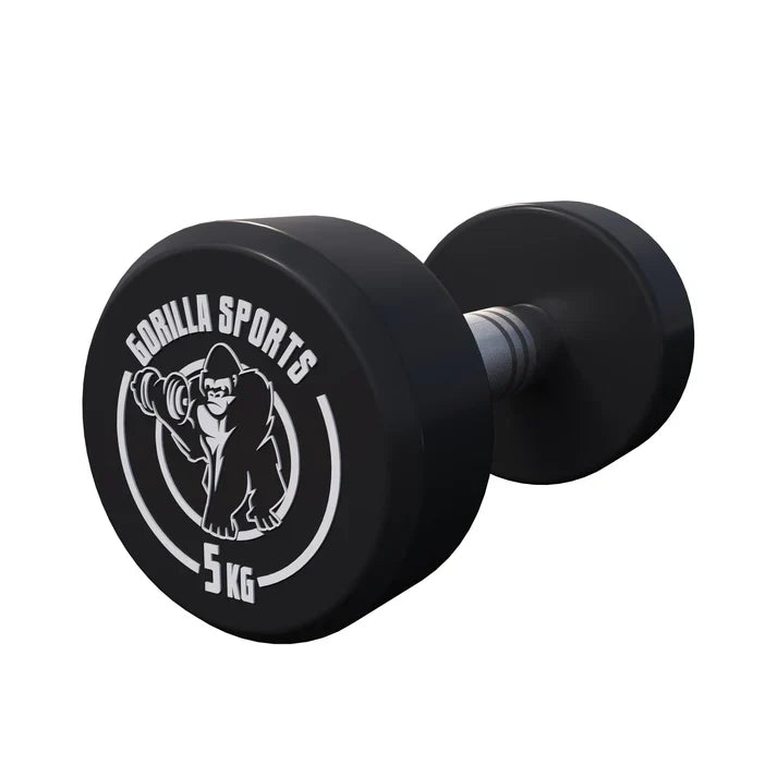 OUTLET - Pro kiinteä käsipaino kumipinnoitteella - 22,5 kg
