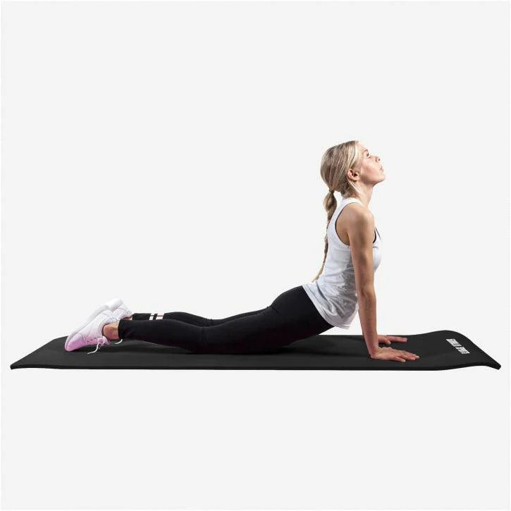 Jumppamatto kantohihnalla 190 x 60 x 1,5 cm
