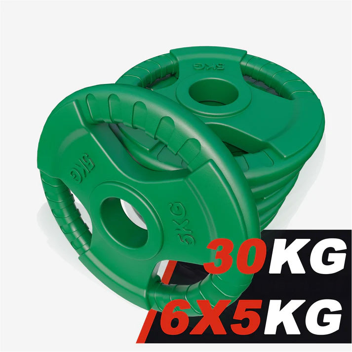 Olympia-levypainosetti otekahvoilla 30 kg 50mm