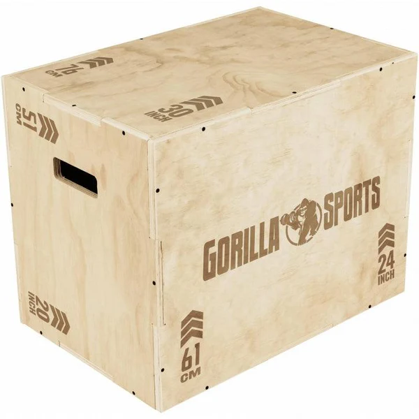 Puinen plyobox / hyppyboxi 60 x 50,5 x 75,5 cm