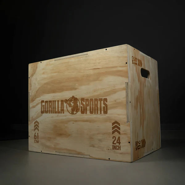 Puinen plyobox / hyppyboxi 60 x 50,5 x 75,5 cm