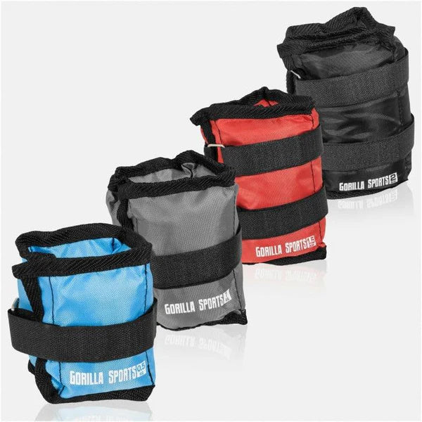 Nilkka- ja rannepainot 10 kg setti