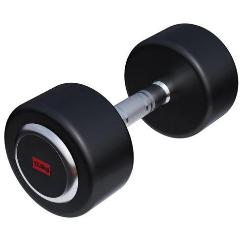 Pro kiinteä kumipinnoitettu käsipaino 2,5–50 kg