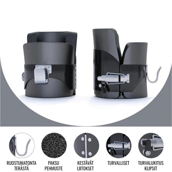 Gravity Boots painovoimakengät 30 mm tankoon