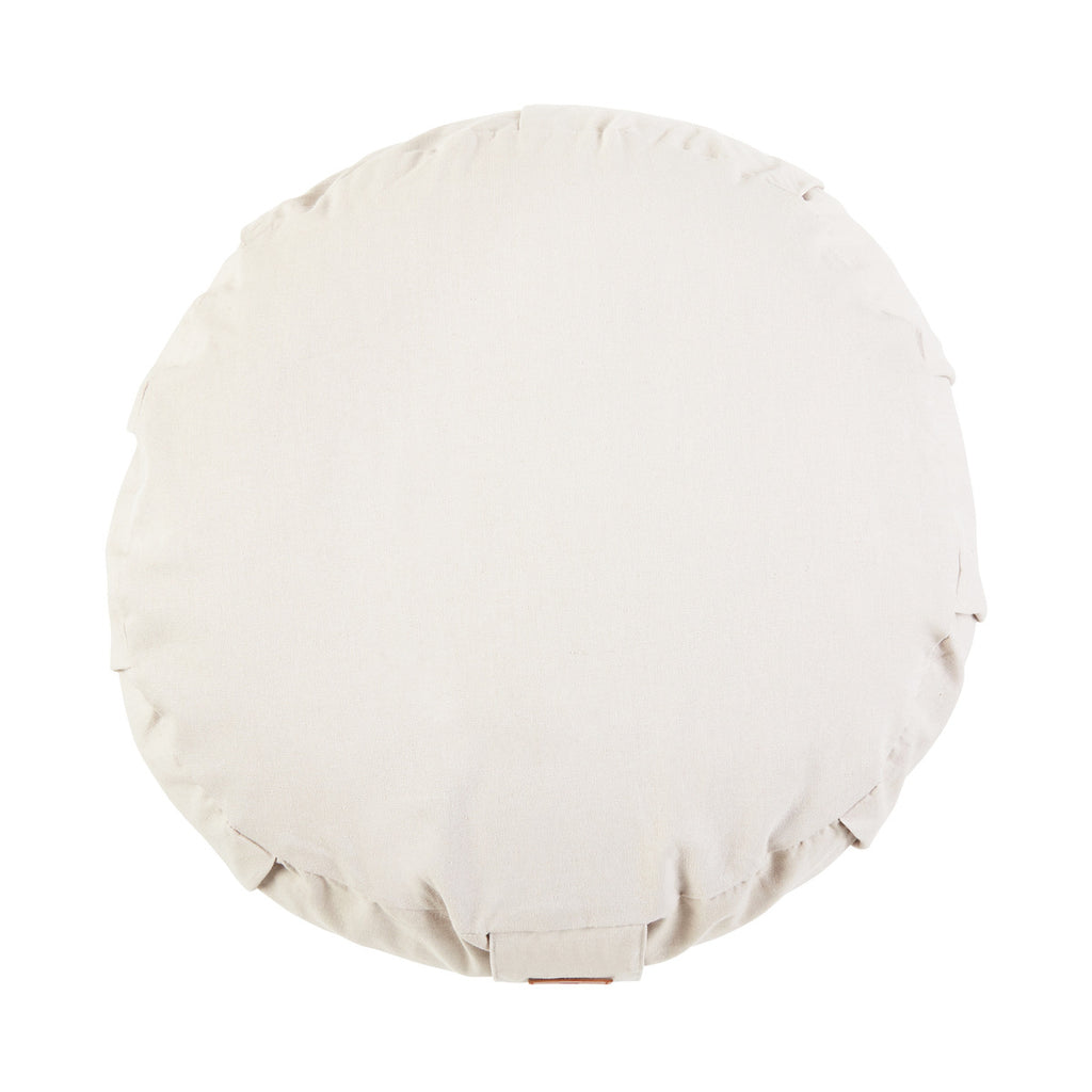 Puuvillainen joogatyyny 34 x 18 cm, beige