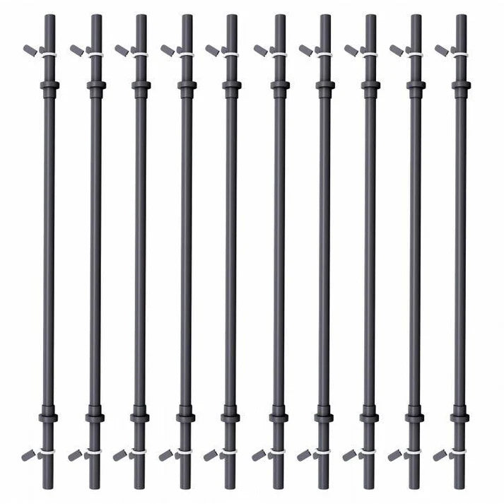 Aerobic-/pump-tanko 130 cm – jousilukoilla, musta