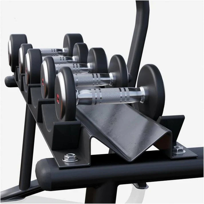 Kiinteä käsipainosetti 90 kg telineellä
