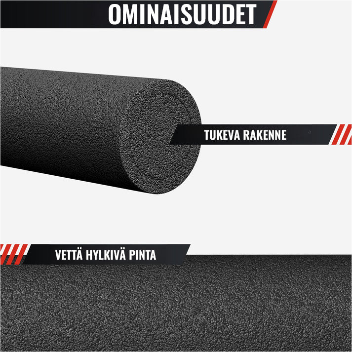 Pilatesrulla 90 x 15 cm lihashuoltoon, 3 eri väriä