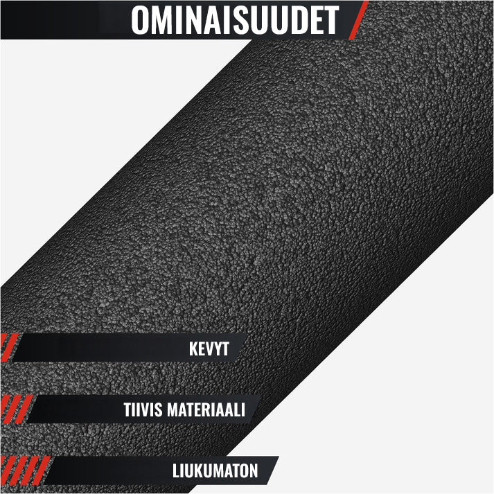 Pilatesrulla 90 x 15 cm lihashuoltoon, 3 eri väriä