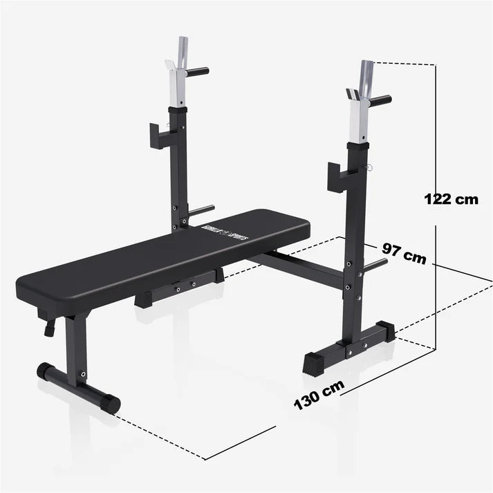 Taitettava painonnostopenkki, max 300 kg
