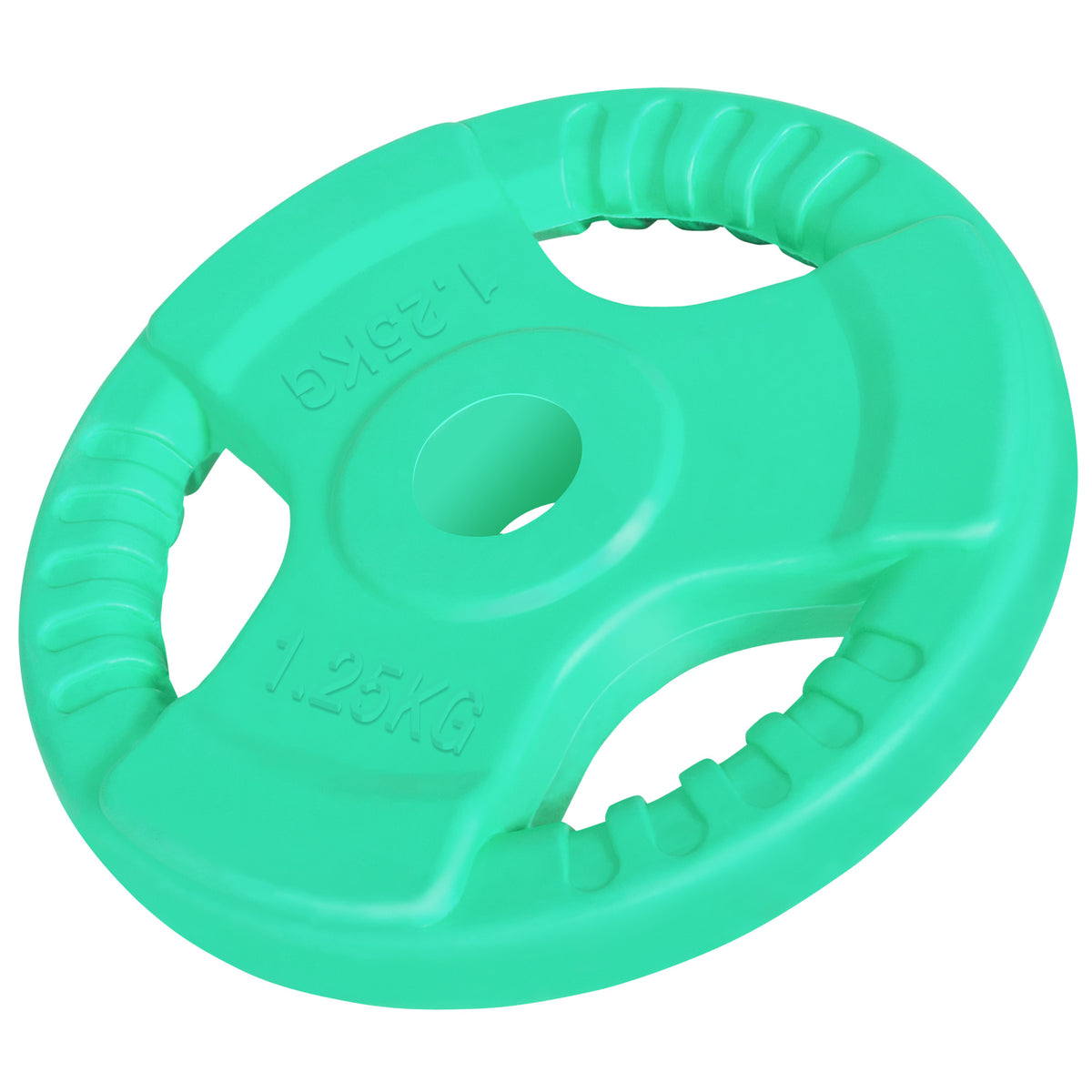 Kumipinnoitteinen levypaino otekahvoilla 1,25 kg 30 mm