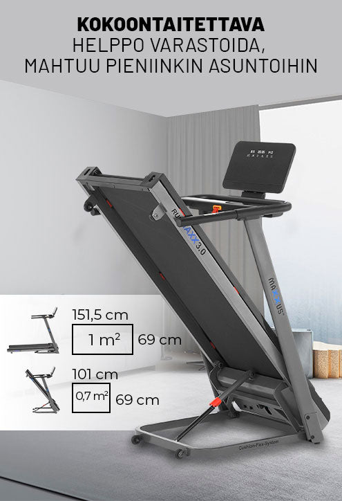 RunMaxx 3.0 kokoontaitettava juoksumatto