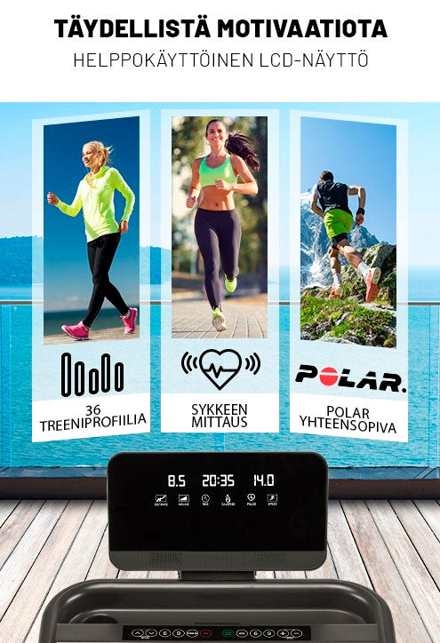 RunMaxx 3.0 kokoontaitettava juoksumatto