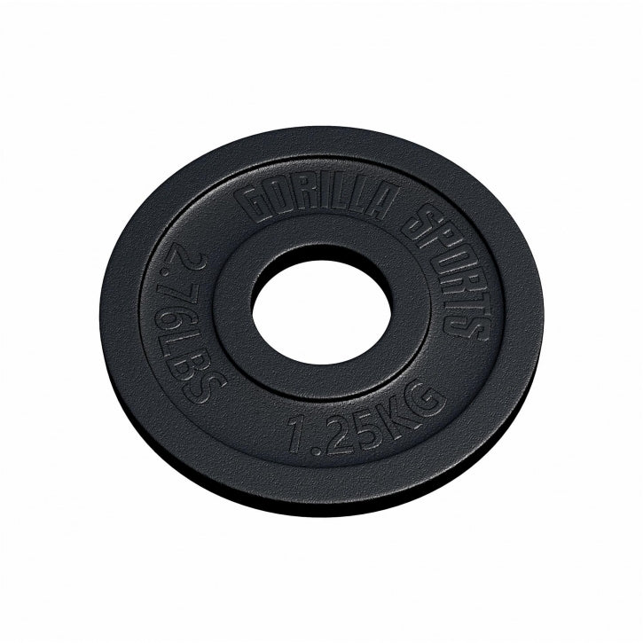 Valurautainen levypaino 1,25 kg 50 mm