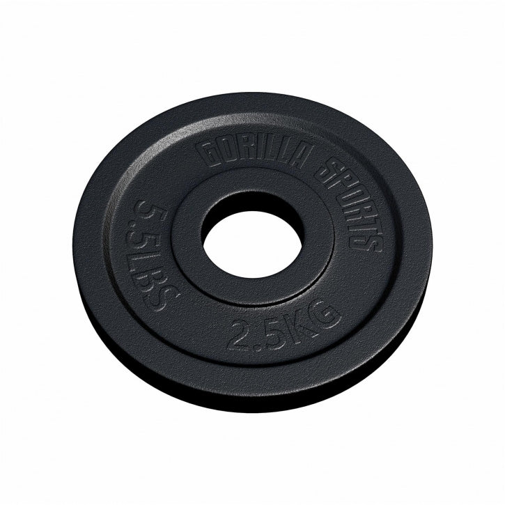 Valurautainen levypaino 2,5 kg 50 mm