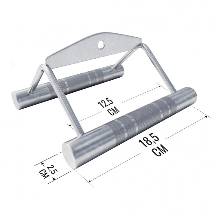 Leveä V-kahva taljaan 18,5 cm