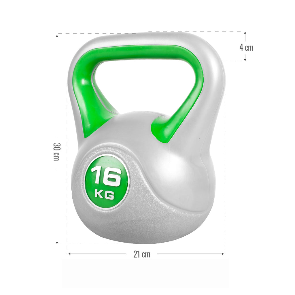 Contrast kahvakuulasetti 113 kg, 2–20 kg kotitreeniin