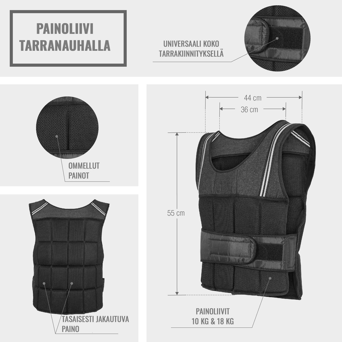 Pro-painoliivi 10 kg