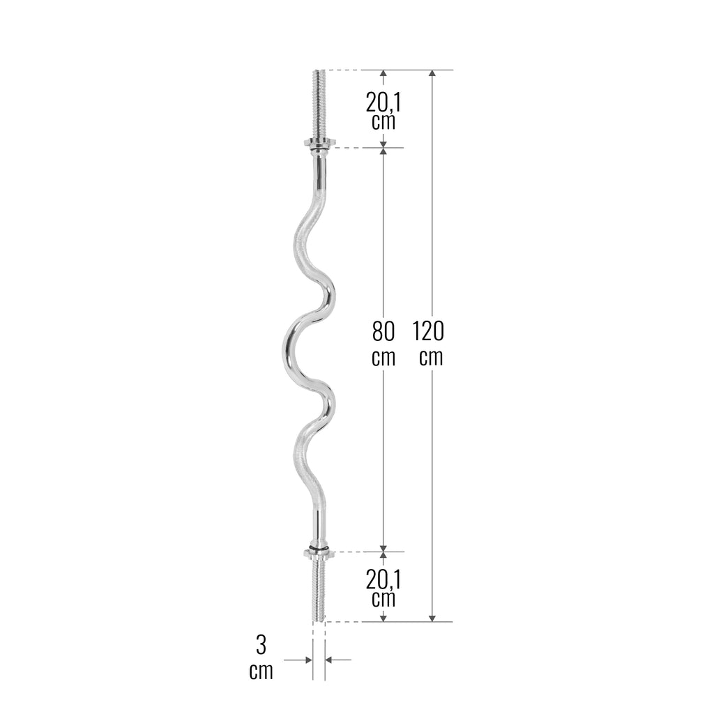 Super EZ kulmatanko 120 cm kierrelukoilla
