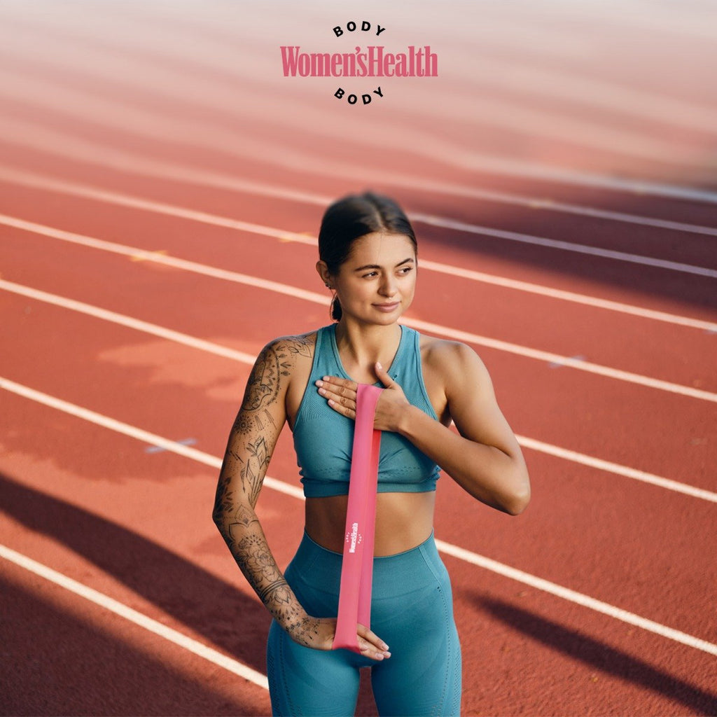 Women's Health BODY mini band -vastuskuminauha, pinkki