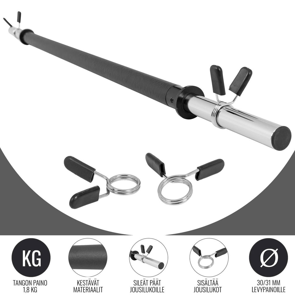 Aerobic-levytanko jousilukoilla 130 cm