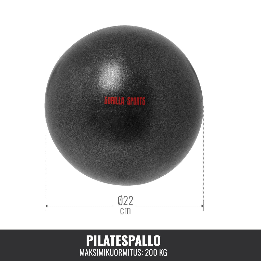 Pilatespallo 22 cm pumpulla
