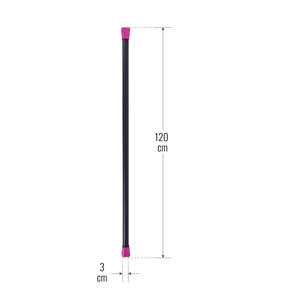 Aerobic Bar 1–10 kg – kiinteäpainoinen ryhmätreenitanko