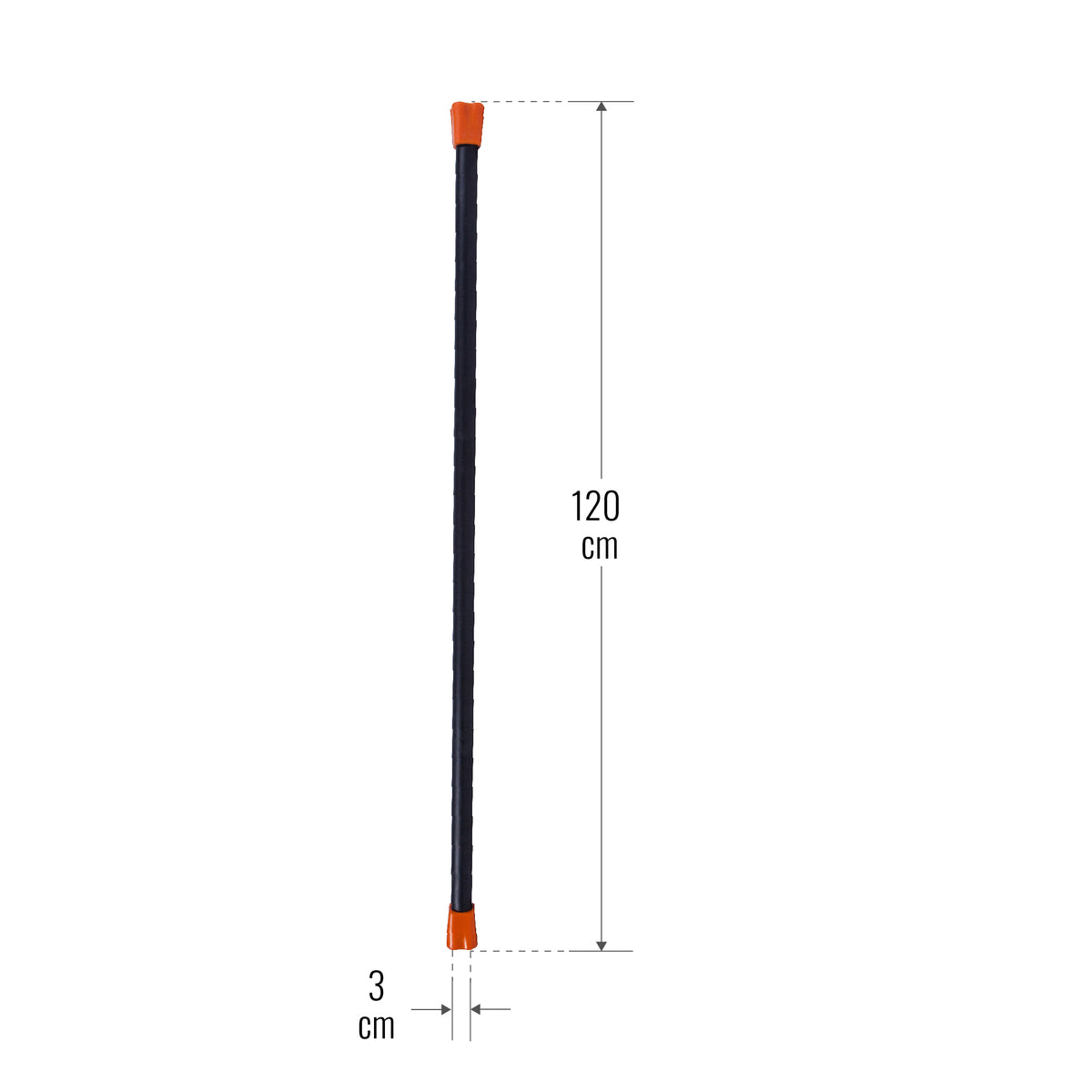 Aerobic Bar 1–10 kg – kiinteäpainoinen ryhmätreenitanko