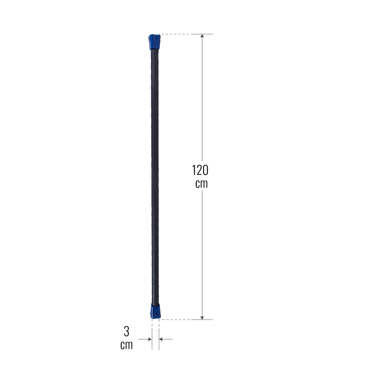 Aerobic Bar 1–10 kg – kiinteäpainoinen ryhmätreenitanko