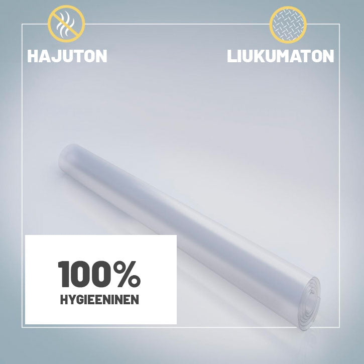 Läpinäkyvä liukumaton lattiasuojamatto