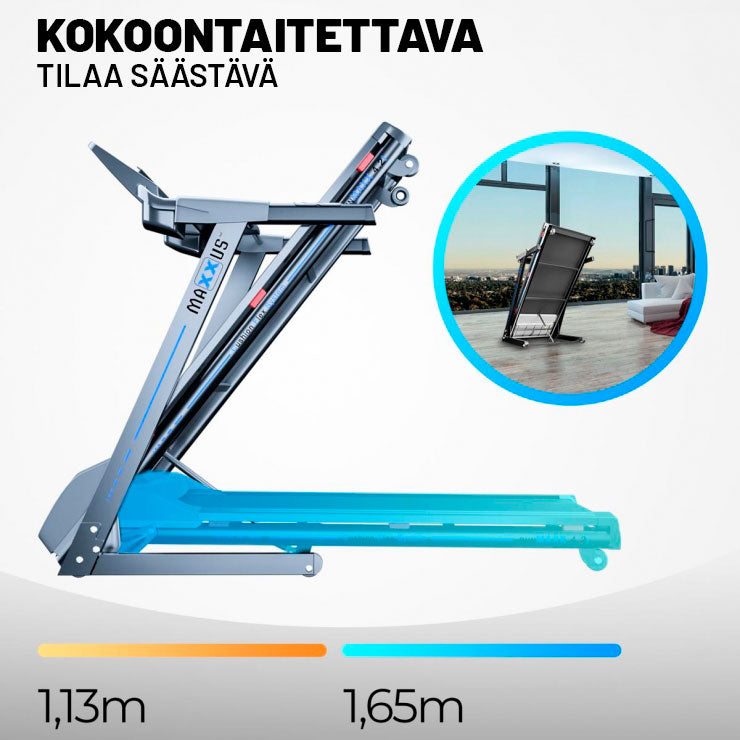 RunMaxx 4.2i kokoontaitettava juoksumatto