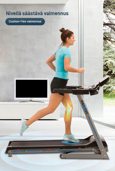 RunMaxx 4.2i kokoontaitettava juoksumatto