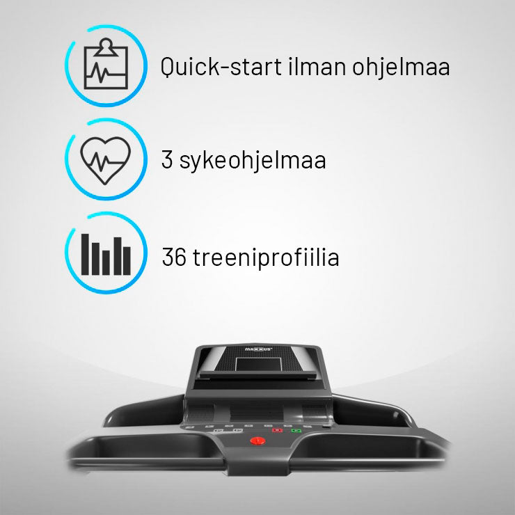 RunMaxx 4.2i kokoontaitettava juoksumatto