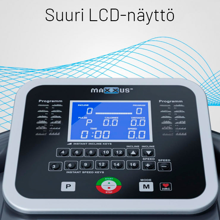 Juoksumatto 7.3 LED-näytöllä