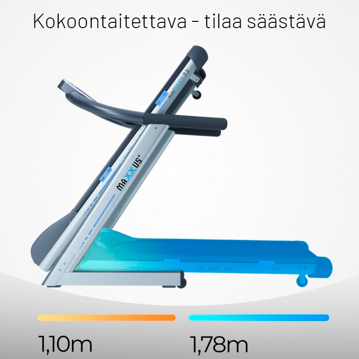 Juoksumatto 7.3 LED-näytöllä