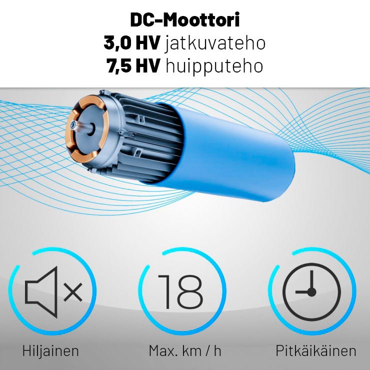 Juoksumatto 7.3 LED-näytöllä