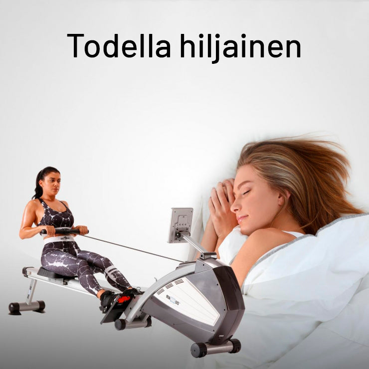 8.1 Taitettava soutulaite ilma- ja magneettivastuksella