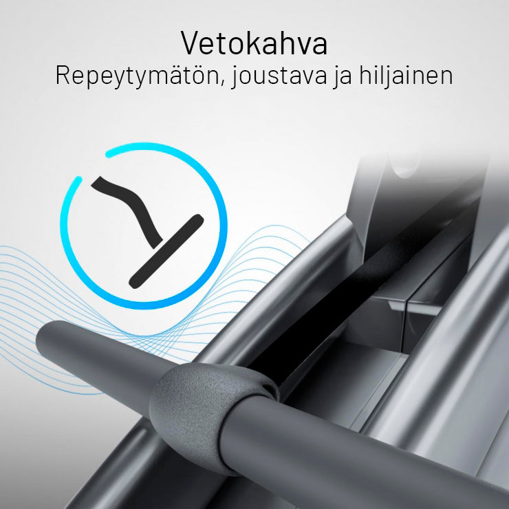 8.1 Taitettava soutulaite ilma- ja magneettivastuksella