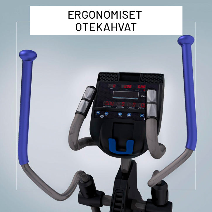 Crosstrainer CX 9.1 ilma- ja magneettivastuksella