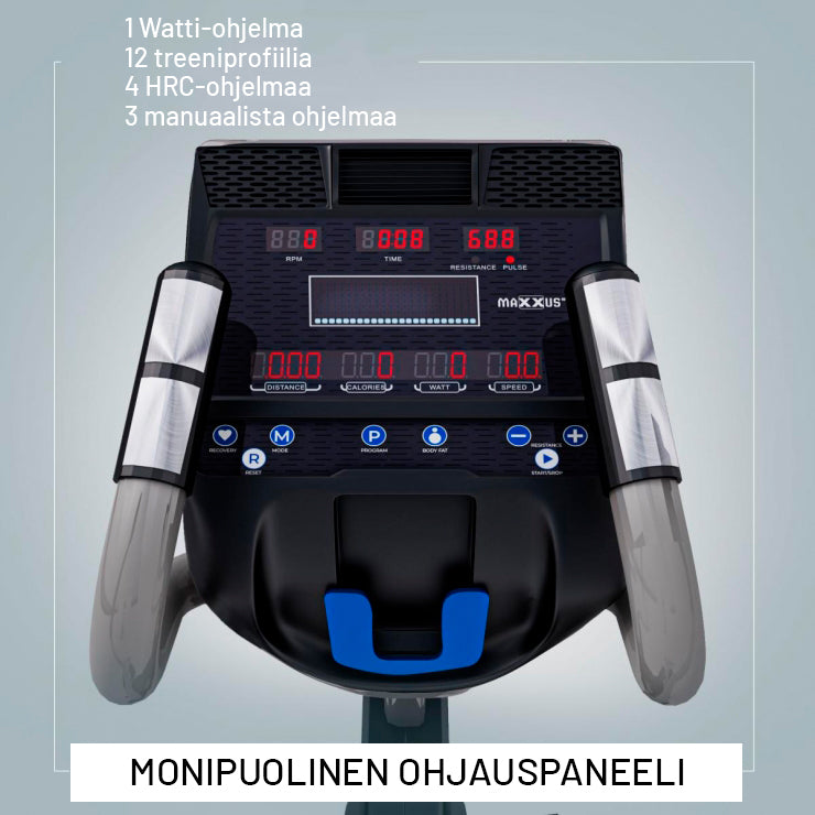 Crosstrainer CX 9.1 ilma- ja magneettivastuksella