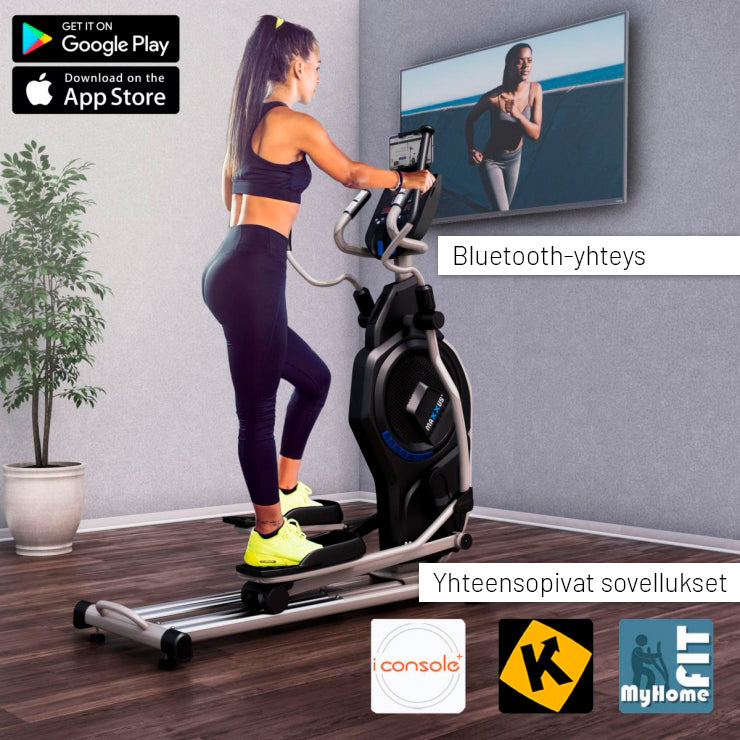 Crosstrainer CX 9.1 ilma- ja magneettivastuksella