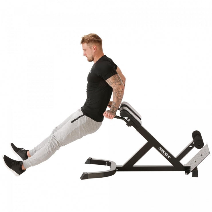 Säädettävä selkäpenkki dippikahvoilla 150kg
