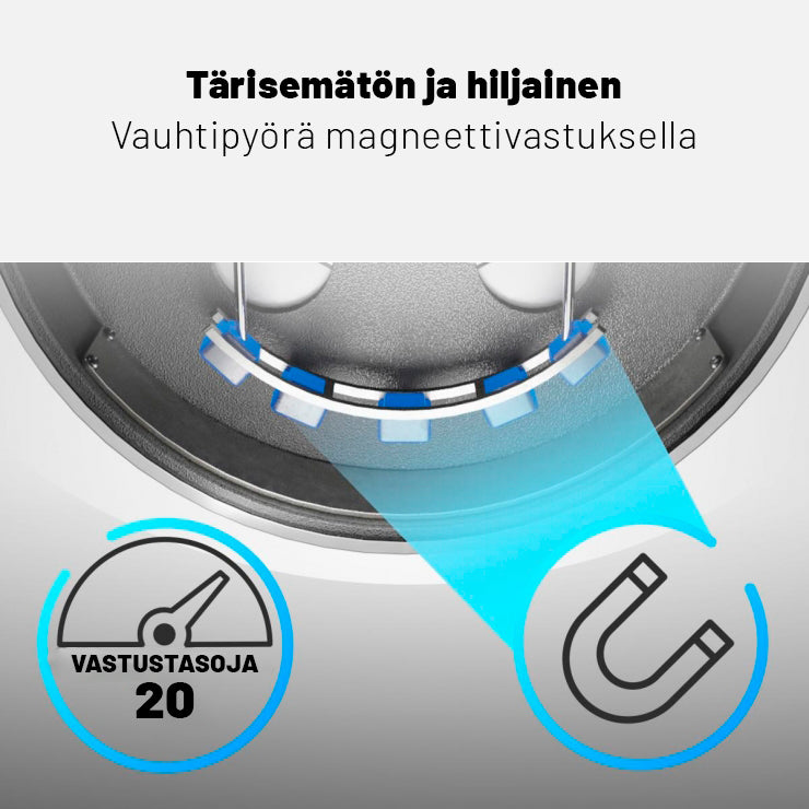 Kuntopyörä 90 PRO generaattorilla