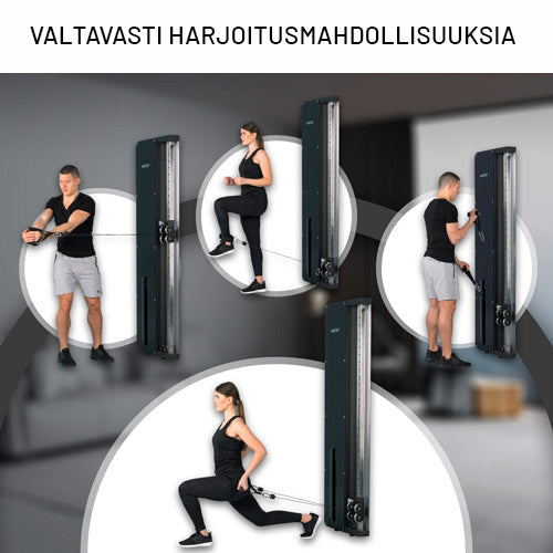 SmartGym H1 seinätalja 60 kg painopakalla