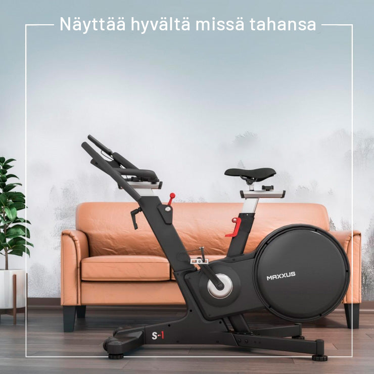 Kuntopyörä S1 LCD-näytöllä ja 18 kg vauhtipyörällä